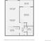 Detailed floor plan layout highlighting the kitchen, living, and bedroom areas at 1200 N Emerson St # 303, Denver, CO 80218