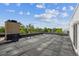 Expansive rooftop deck with potential for urban gardening and outdoor entertaining, offering an open-air escape at 384 S Ironton St # 413, Aurora, CO 80012
