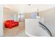 Bright bonus room featuring plush carpet and a comfortable seating area at 17635 Silver Fox Ct, Mead, CO 80542