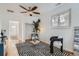 Cozy living room features hardwood floors and stylish decor at 2280 W Center Ave, Denver, CO 80223