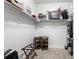 Spacious walk-in closet with shelving and storage solutions at 2500 E Cherry Creek South Dr # 306, Denver, CO 80209