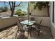 Patio with seating, table, and privacy fencing at 2479 S Xanadu Way # C, Aurora, CO 80014