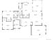Main floor plan highlighting layout of bedrooms, kitchen, living area, and garage at 1720 Chaparro Cir, Berthoud, CO 80513