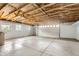 Empty garage with natural light, and concrete flooring at 1720 Chaparro Cir, Berthoud, CO 80513