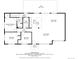 Detailed floor plan showcasing the layout of the home's main level, including bedrooms, bathrooms, and living spaces at 760 S 42Nd St, Boulder, CO 80305