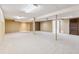 Spacious unfinished basement, perfect for storage, workshop, or recreation area at 3762 S Fenton Way, Denver, CO 80235