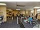 Well-equipped community gym with treadmills, weights, and fitness machines at 9300 E Center Ave # 2B, Denver, CO 80247