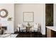 Stylish living room with hardwood floors, decorative wall art, and comfortable seating at 1932 W 32Nd Ave, Denver, CO 80211