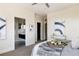 Spacious main bedroom boasts an ensuite bathroom and stylish decor at 1932 W 32Nd Ave, Denver, CO 80211