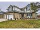 Charming two-story home with brick accents, lush lawn, and an attached two car garage at 5426 S Jasper Way, Centennial, CO 80015