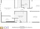 Spacious floor plan showcasing primary bedroom, walk-in closet, bath, and additional bedrooms at 7715 S Hudson Ct, Centennial, CO 80122