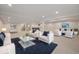 Basement featuring neutral carpet and recessed lighting, complete with furniture and decor at 4656 Tanglewood Trl, Boulder, CO 80301