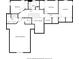 Second-floor floorplan including bedrooms, bathrooms, walk-in closet, and laundry room at 4656 Tanglewood Trl, Boulder, CO 80301