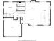 Main level floorplan featuring a garage, living room, kitchen, and dining area at 4656 Tanglewood Trl, Boulder, CO 80301