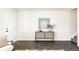 Inviting entryway with stylish console table, artwork, and neutral decor at 4555 Andes St, Denver, CO 80249