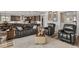 Spacious living area with a comfortable seating arrangement and a view of the kitchen at 6728 Mentha Dr, Castle Rock, CO 80108