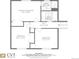 Floor plan featuring a primary bedroom, two baths and two bedrooms at 1549 S Evanston St, Aurora, CO 80012