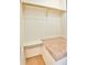 Well-designed closet featuring a built-in storage bench at 1641 S Idalia Cir # F, Aurora, CO 80017