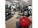 Fitness center with treadmills, elliptical machines, yoga balls, mirrors, and more at 1888 S Jackson St # 404, Denver, CO 80210