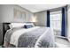 Cozy bedroom with natural light, a comfortable bed and stylish decor at 8960 W Dartmouth Pl, Lakewood, CO 80227