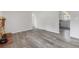 Bright living room with hardwood floors and fireplace at 12063 E Arizona Dr, Aurora, CO 80012