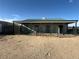 Barn features green trim, side door and fenced area at 32350 E 137Th Way, Brighton, CO 80603