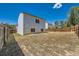 This property has a nice backyard space, enclosed by a wooden fence for privacy at 4600 Dillon St, Denver, CO 80239