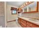 Double vanity bathroom with updated fixtures and cabinets at 4035 W 103Rd Ct, Westminster, CO 80031