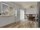 Open dining area with sliding glass door to the outdoor patio at 12829 E Oregon Dr, Aurora, CO 80012