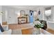 Welcoming entryway with hardwood floors, stylish decor, and abundant natural light, creating a great first impression at 4262 E Fremont Pl, Centennial, CO 80122