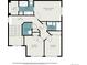 Detailed floor plan illustrating the layout of the primary bedroom, bathrooms, laundry, and additional bedrooms at 19096 E 55Th Ave, Denver, CO 80249