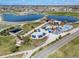 Community aerial view featuring playground, splashpad, and outdoor amphitheater, great for Gathering activities at 3000 E 112Th Ave # 56, Northglenn, CO 80233