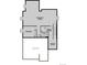 Basement floor plan featuring a large recreation room, bedroom 6, bathroom, unfinished storage, and an unexcavated area at 4026 N Irvington St, Aurora, CO 80019