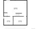 Basement floor plan showcasing the layout, dimensions, and storage areas of the basement at 4863 Quail Ct, Frederick, CO 80504