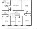 Second floor plan displaying bedrooms, bathrooms, office, and closet space at 4863 Quail Ct, Frederick, CO 80504