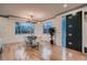 Bright dining room with hardwood floors and large windows at 291 S Franklin St, Denver, CO 80209