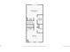 Second floor plan featuring the primary bedroom, additional bedroom, and closet spaces at 4633 S Crystal Way # E189, Aurora, CO 80015