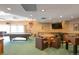 Recreation room featuring a pool table, TV, and fireplace at 5770 E Warren Ave # 206, Denver, CO 80222