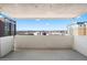 Spacious balcony showing the views of the city, landscape and distant mountains from the condo at 2 Adams St # 905, Denver, CO 80206