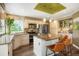 Charming kitchen featuring a center island, stainless steel appliances, and plenty of cabinet space at 2061 Chesapeake Pl, Highlands Ranch, CO 80126