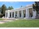 Classical style pavilion with columns and benches at 1050 N Corona St # 215, Denver, CO 80218