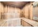 Relaxing sauna with wooden benches at 1050 N Corona St # 215, Denver, CO 80218