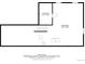 Floor plan showing basement layout with storage space at 4760 S Wright Way, Morrison, CO 80465