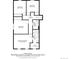 Detailed floorplan showcasing bedroom sizes and layout of this 1764 sq ft home at 4760 S Wright Way, Morrison, CO 80465