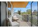 Inviting balcony featuring stylish seating and a modern railing, perfect for enjoying the outdoors at 1220 S Elm St, Denver, CO 80246