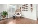 Cozy nook featuring a comfortable rattan chair, perfect for reading or relaxation at 6694 E 129Th Ave, Thornton, CO 80602