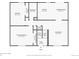 First floor plan featuring bedroom, living room, bathroom and kitchen dimensions at 1576 S Ursula Ct, Aurora, CO 80012