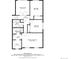 Upper floor plan with primary bedroom, two additional bedrooms, and multiple baths at 4696 S Yates St, Denver, CO 80236