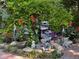 Lovely water feature surrounded by plants at 4696 S Yates St, Denver, CO 80236