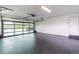 View of the garage's glass door and interior at 6735 W 2Nd Ave, Lakewood, CO 80226